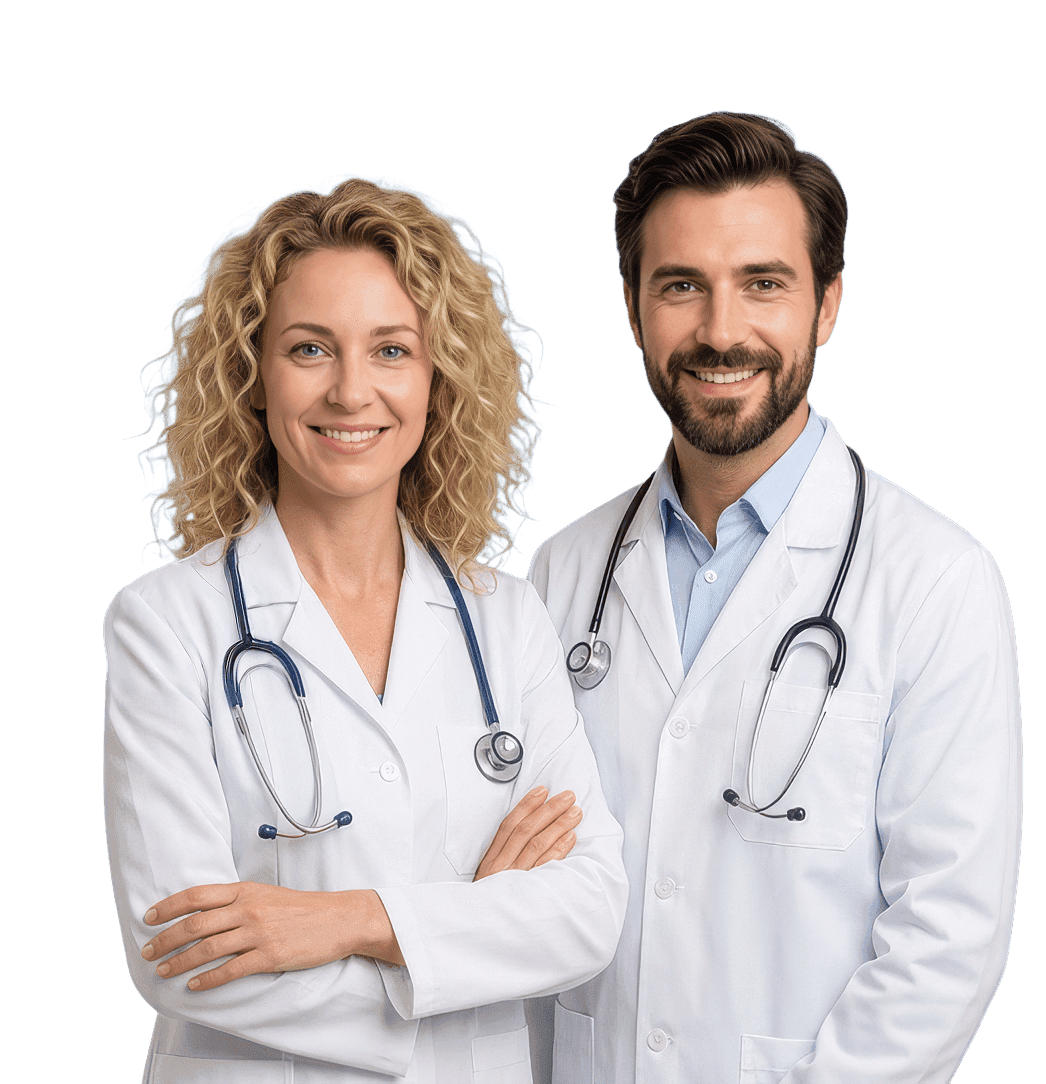 Yuz yuze doktor randevu gorseli